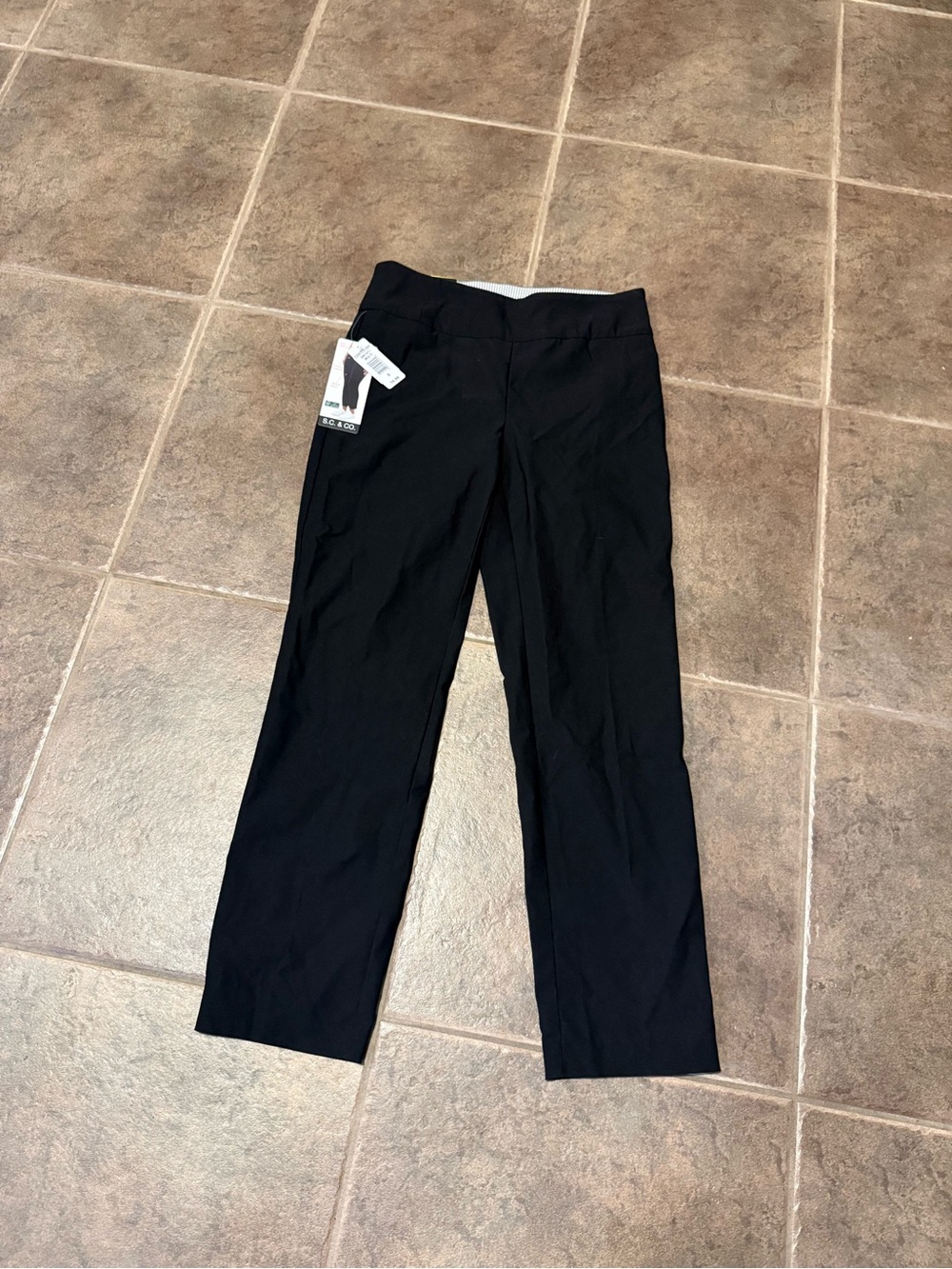 ' Black Pull-On Dress Pants size 6